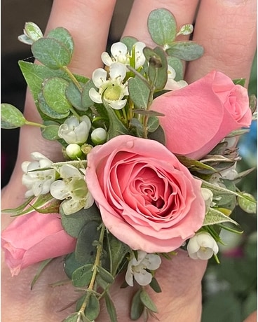 Young's Own Pink Ring Corsage Corsage