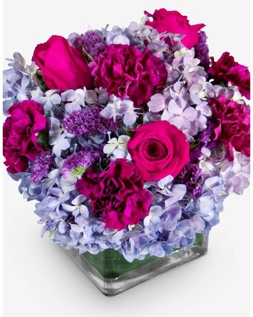Blue Brilliance Flower Arrangement