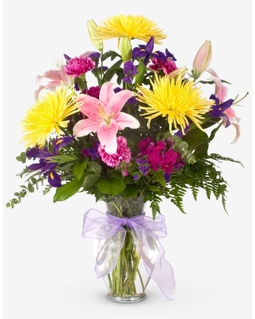 Brilliant Blooms Flower Arrangement