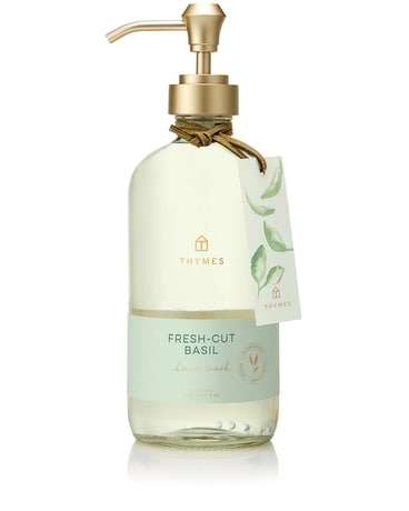 Fresh-cut Basil Large Hand Wash Flower Arrangement