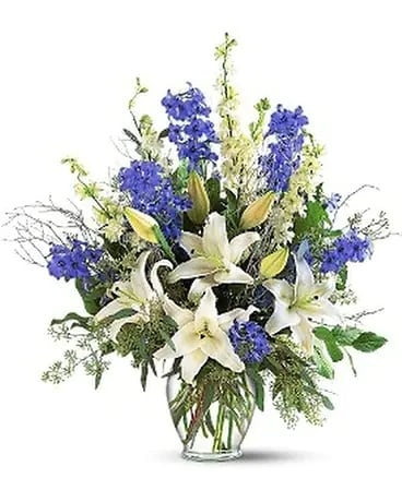 Sapphire Miracle Arrangement Flower Arrangement