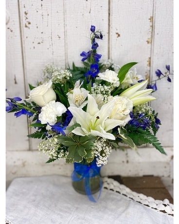 Starry Night Flower Arrangement