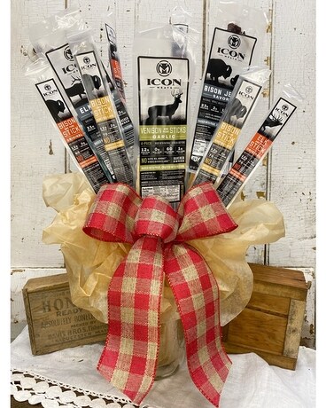 Premium Local Meat Bouquet Flower Arrangement