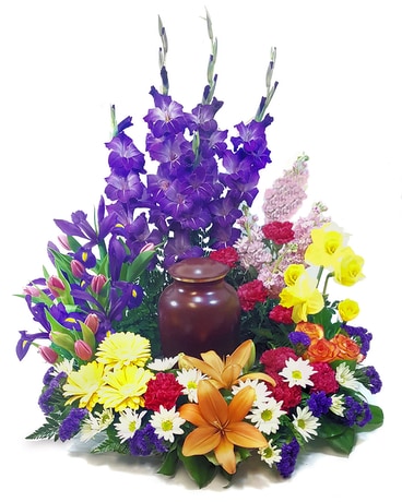 Tender Memories Urn Wreath Specialty Arrangement