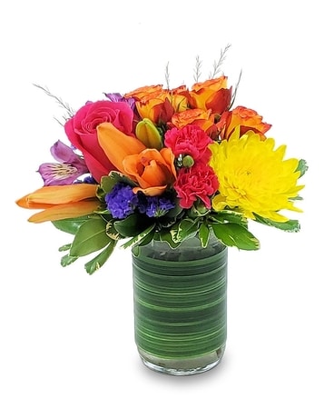 Cheerful Gathering Flower Arrangement
