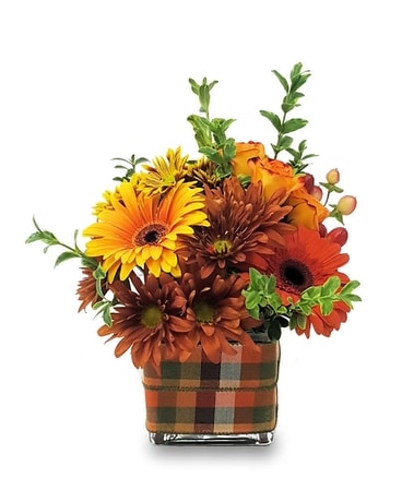 Fall & Beautiful Flower Arrangement