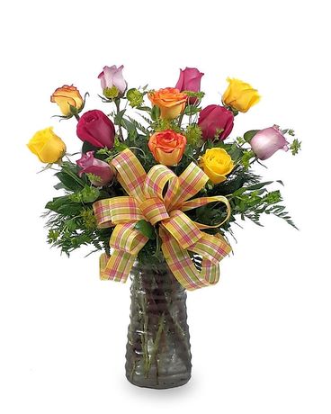 A Summer Dozen Flower Arrangement
