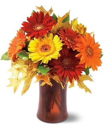 Autumn Gerberas Flower Arrangement
