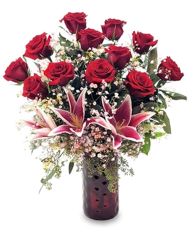Unforgettable Dozen Flower Arrangement