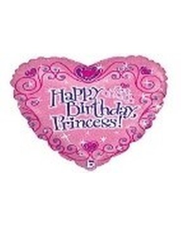 Happy Birthday Princess Balloon Gifts