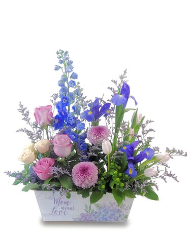 Mom's Loving Garden Flower Arrangement