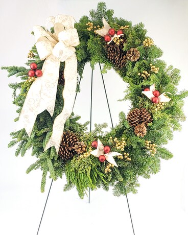Winter's Wonder Fresh Wreath Wreath