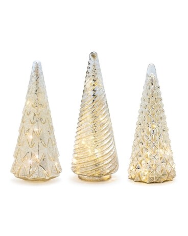 LED Glass Trees Gifts