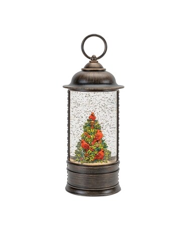 LED Cardinal Snow Globe Gifts