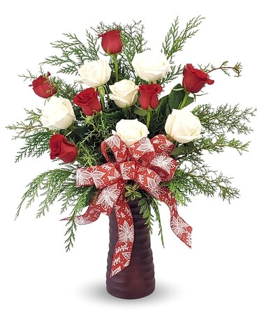 Winter Dozen Flower Arrangement