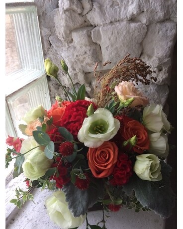 Welcome Fall Flower Arrangement