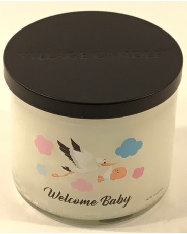 Welcome Baby candle Gifts
