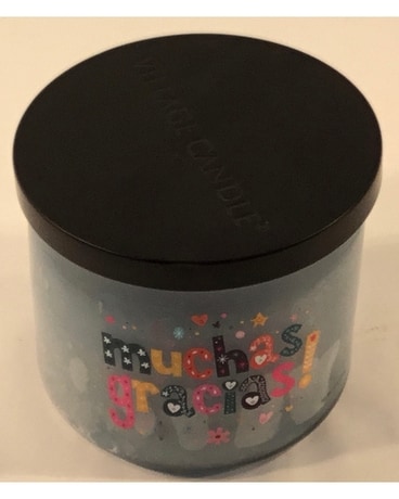 Muchas gracias candle Gifts