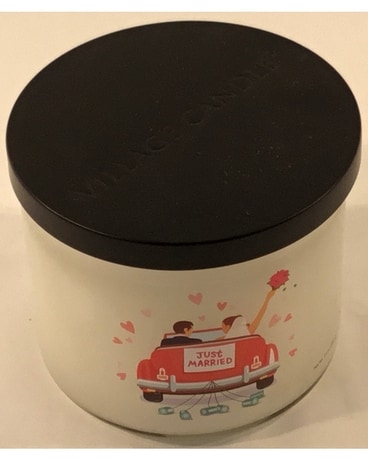 Just Married candle Gifts