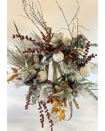 Natural Holiday Wreath Wreath