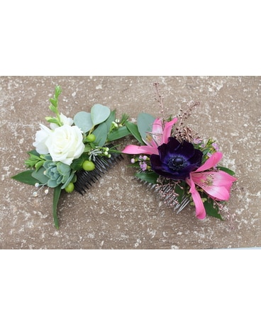 Hair Corsage Flower Arrangement