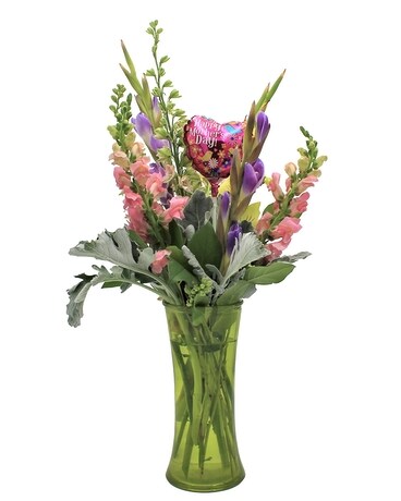 MFG Happy Heart Flower Arrangement