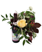 Deluxe With Bottle Of Sparkling ** Photo Shown size,  inches height and  inches wide.