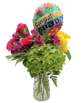 Skys the Limit, Graduate Flower Arrangement