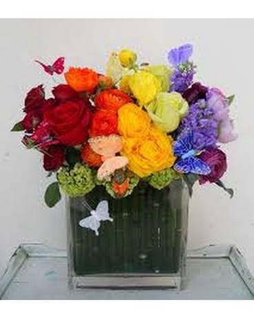 Flutterby Flower Arrangement