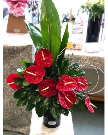 Ruby Flower Arrangement