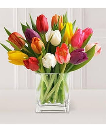Just for Hue Flower Arrangement
