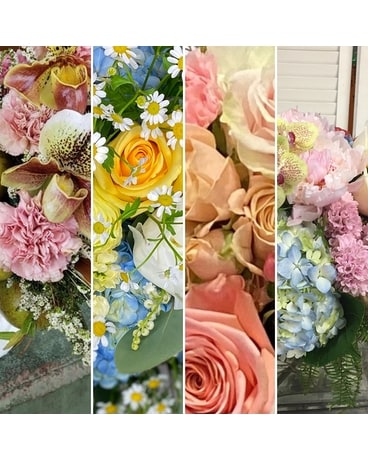 Pastel Designer Selection Flower Arrangement