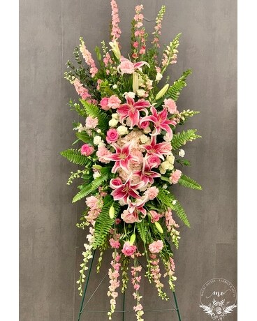 Pastel Tribute Wreath