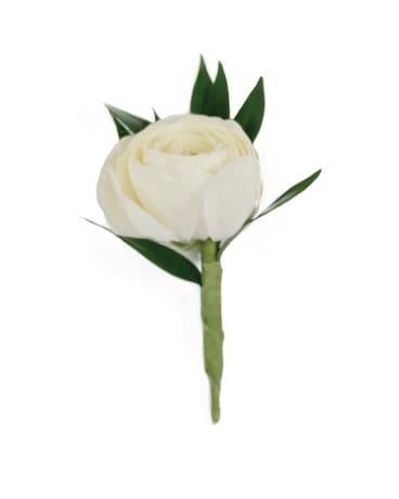 Ranunculus Boutonniere Boutonniere