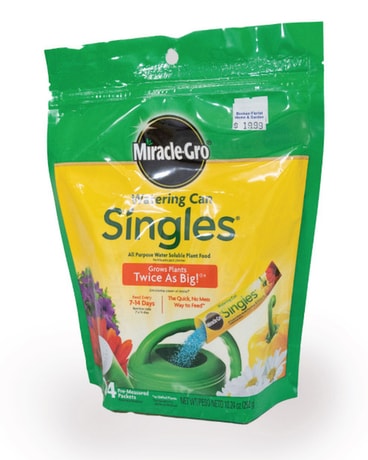 Miracle Gro Watering Can Singles Custom product