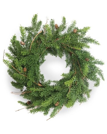 Artificial Wreath With Mini Pine Cones Wreath