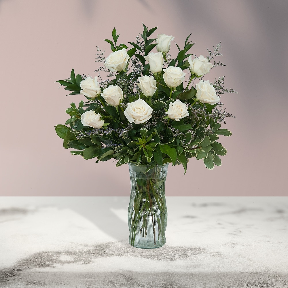 White Rose Elegance in Green Bay WI - Schroeder's Flowers