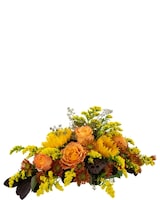 Standard size, 8 inches height and 14 inches wide.