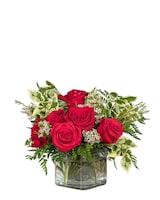 Standard size, 10 inches height and 14 inches wide.