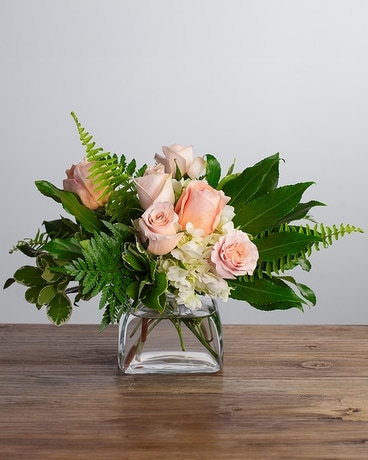 Peaches Flower Arrangement