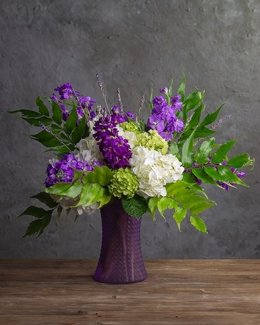 Mulberry Flower Arrangement