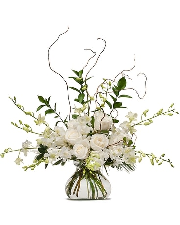White Elegance Flower Arrangement