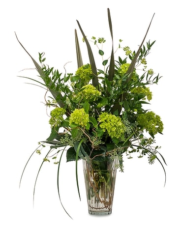 Natural Green Flower Arrangement