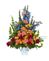 As Shown (Deluxe) size, 26 inches height and 20 inches wide.