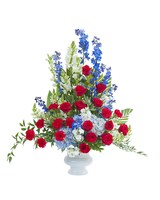 As Shown (Deluxe) size, 32 inches height and 26 inches wide.