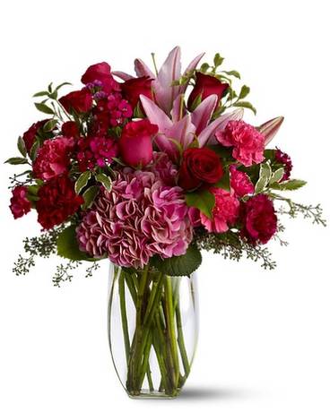 Cook's Burgundy Blush Bouquet in Runnemede NJ - Cook's Florist & Flower  Delivery