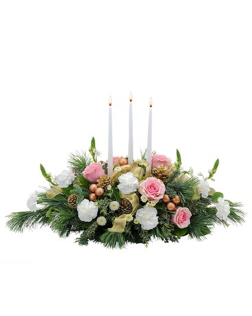 Glowing Elegance Flower Arrangement