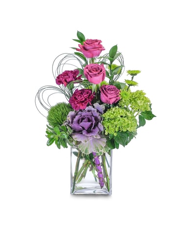 Magenta Sky Flower Arrangement