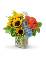 Standard size, 11 inches height and 12 inches wide.