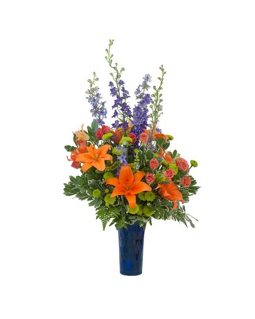 Chase Away the Blues Flower Arrangement